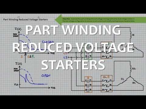 part winding starter diagram