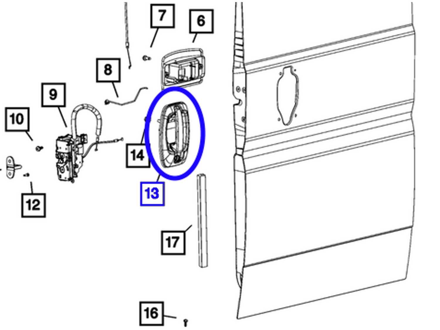 ram promaster parts diagram