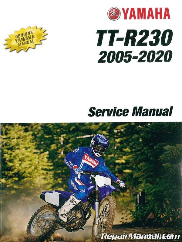 yamaha ttr 230 parts diagram