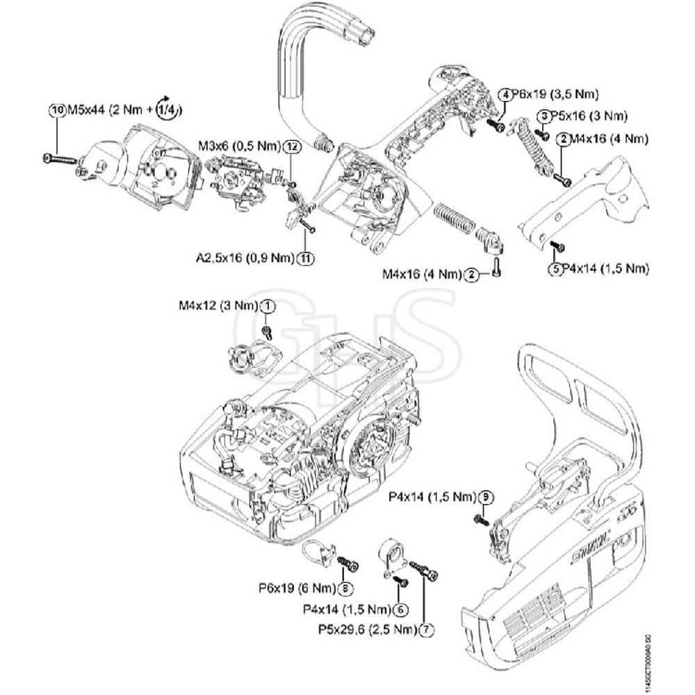 stihl ms 201 tc m parts diagram