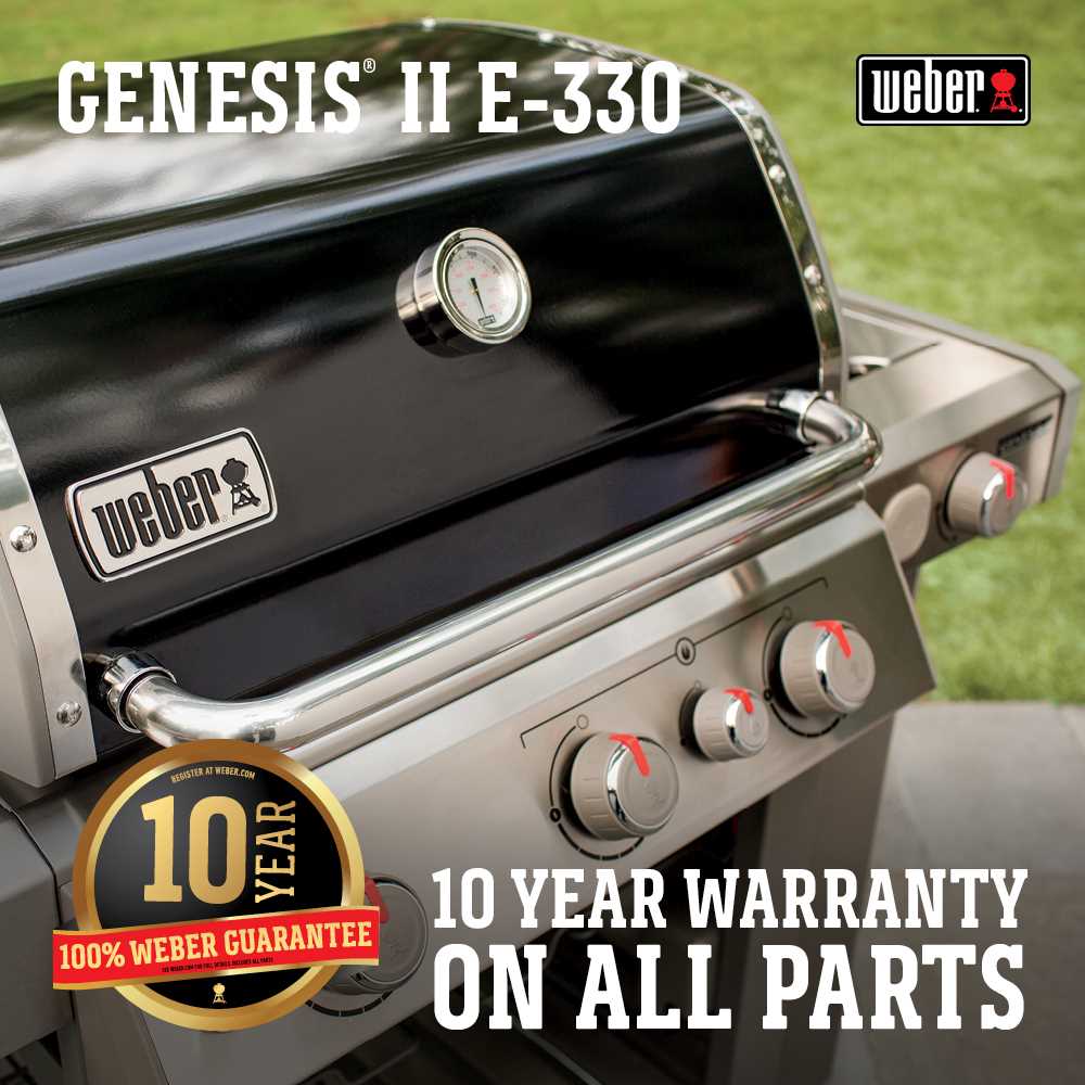 weber genesis e 330 parts diagram