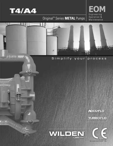 wilden pump parts diagram