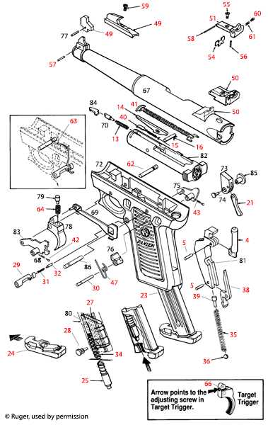 ruger no 1 parts diagram