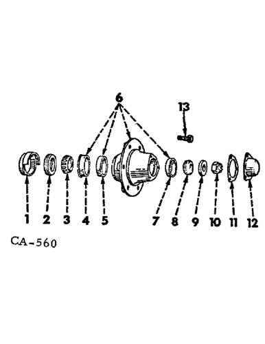 wheel hub assembly parts diagram