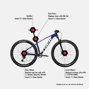 trek mountain bike parts diagram