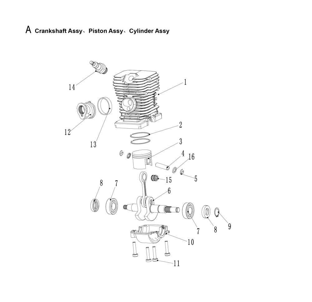 stihl 023 parts diagram