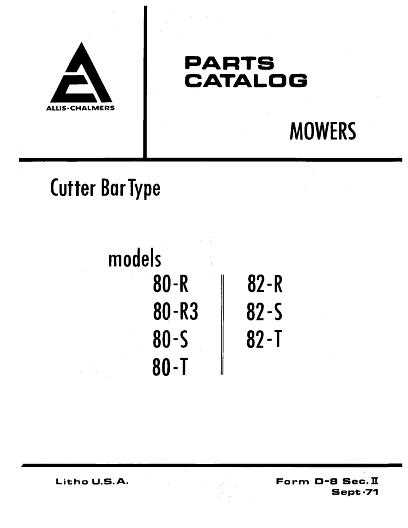 sickle mower parts diagram