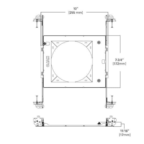 recessed light parts diagram