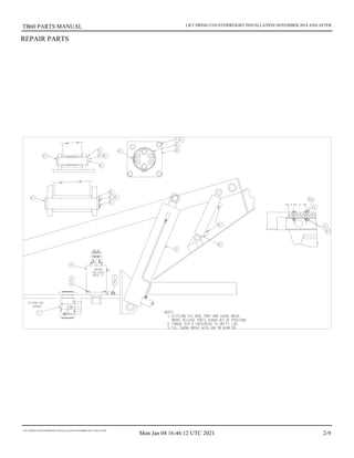 snorkel lift parts diagram