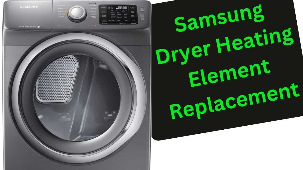 samsung front load dryer parts diagram