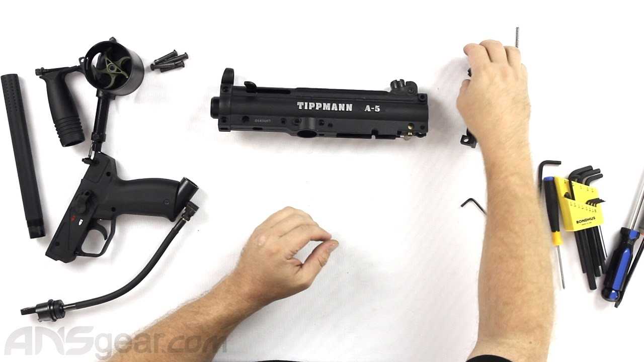 tippmann a 5 parts diagram