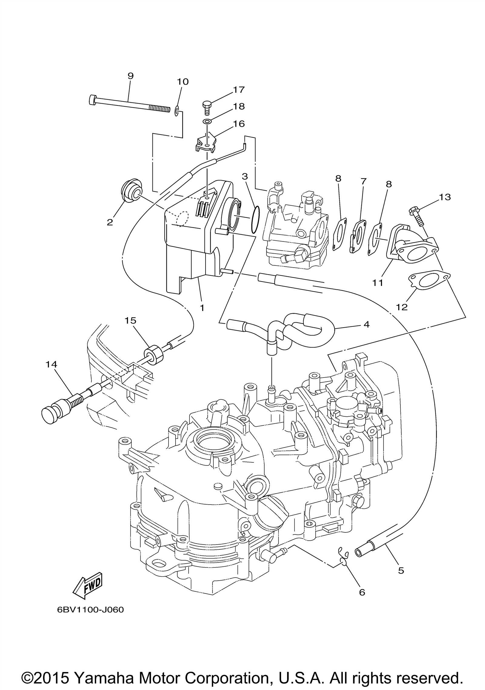 yamaha outboard parts diagrams