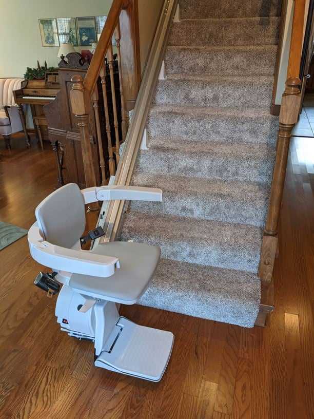 stair lift parts diagram