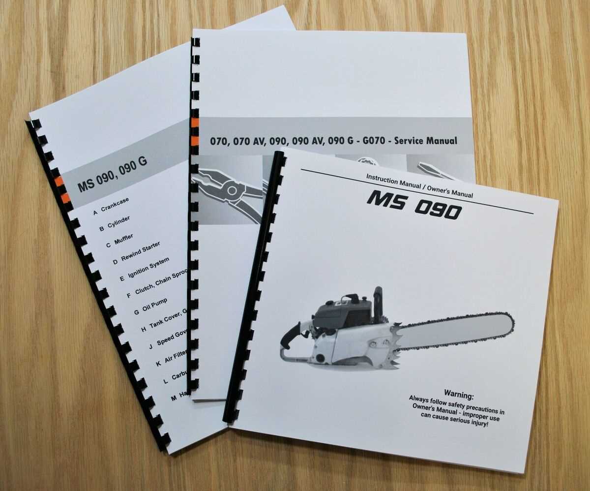 stihl 090 parts diagram