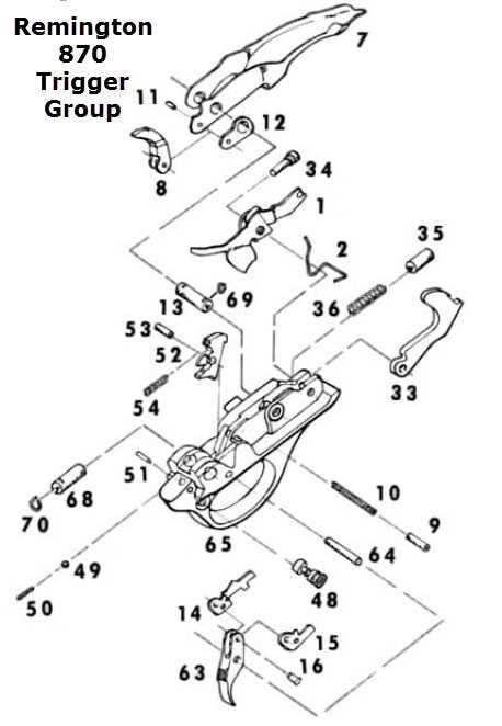 remington model 12 parts diagram