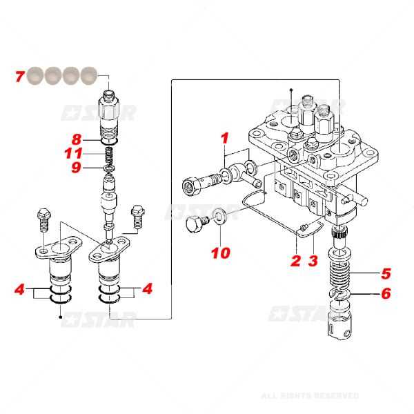 stanadyne db4 parts diagram