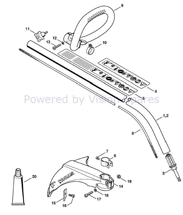 stihl fs40c parts diagram