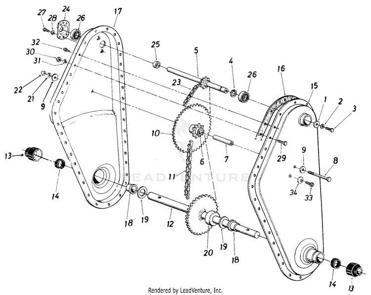 roper tiller parts diagram