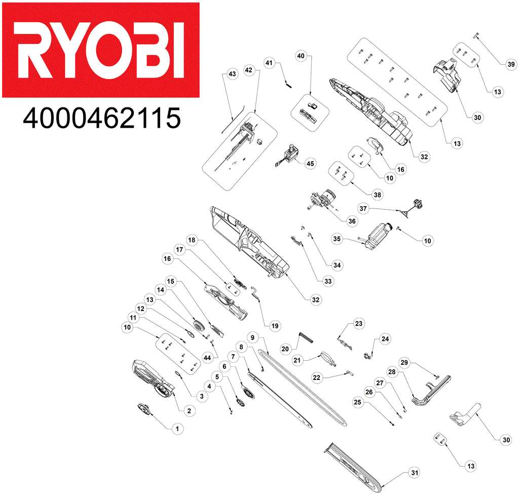 ryobi x430 parts diagram