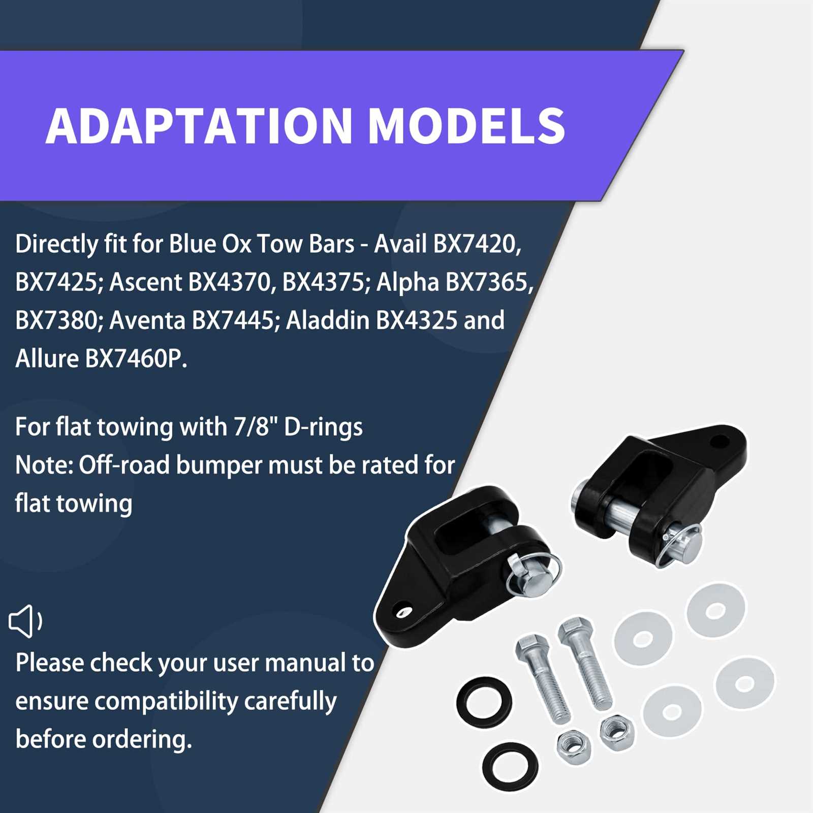 blue ox tow bar parts diagram