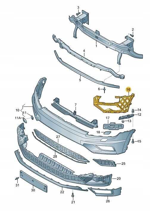 vw tiguan parts diagram