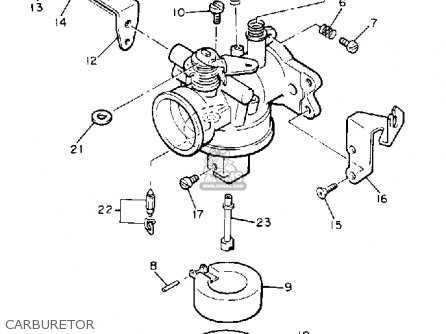 yamaha g22a golf cart parts diagram