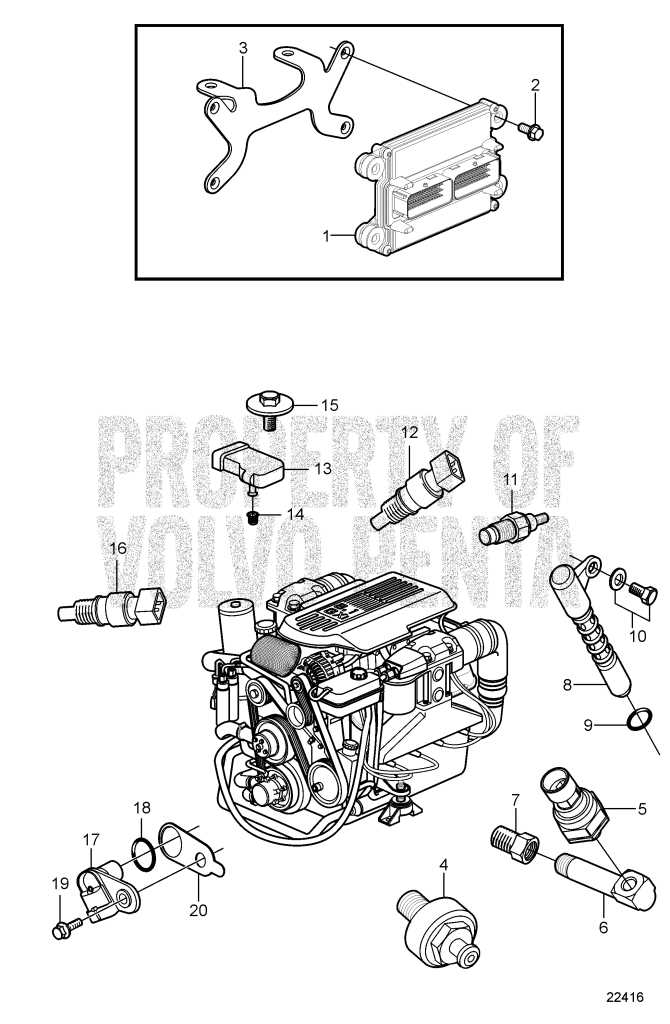 volvo penta sx outdrive parts diagram