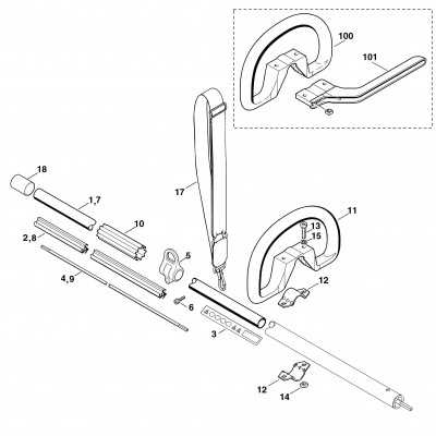 stihl fs70r parts diagram