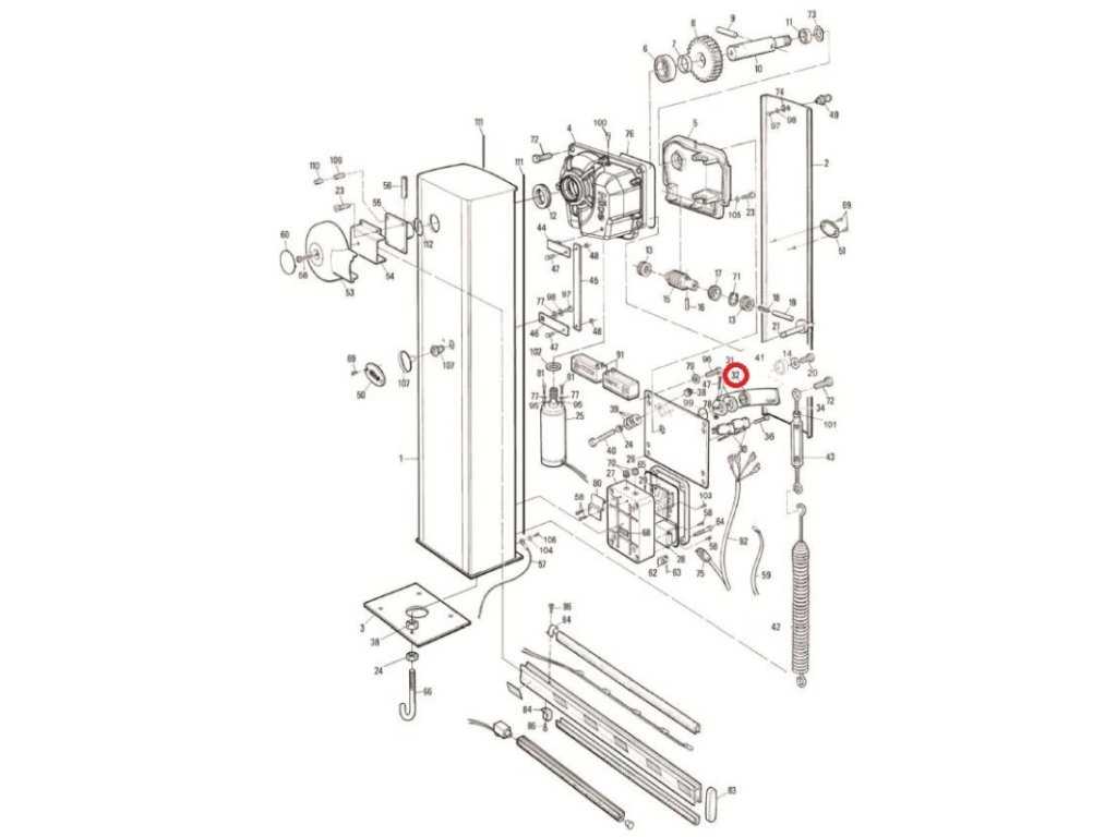 uzi parts diagram