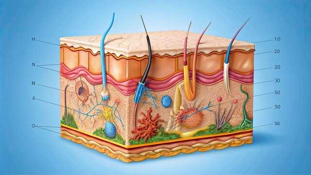 skin parts diagram