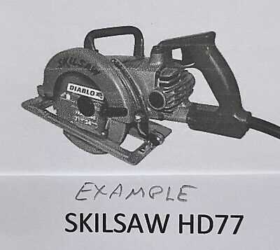 skilsaw hd77 parts diagram