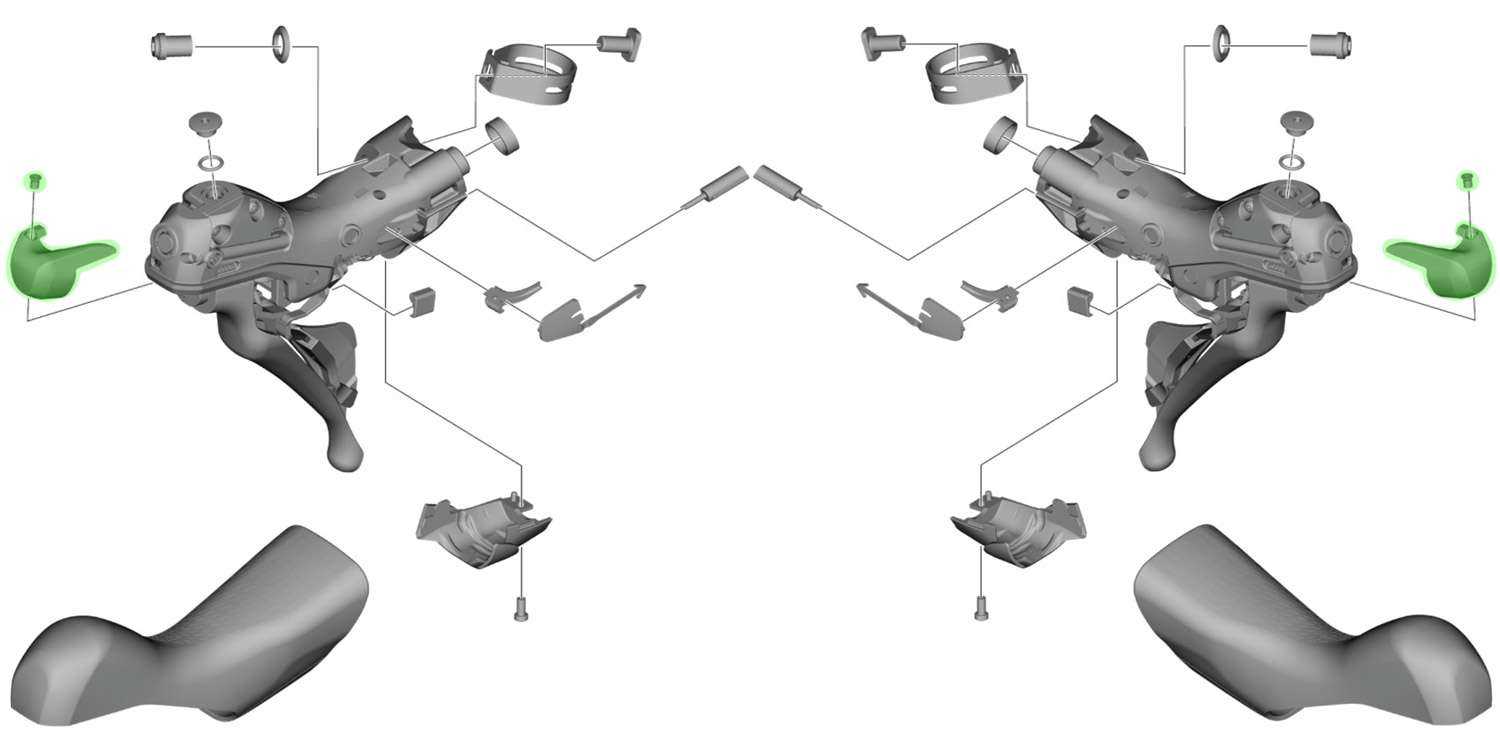 shimano 105 rear derailleur parts diagram