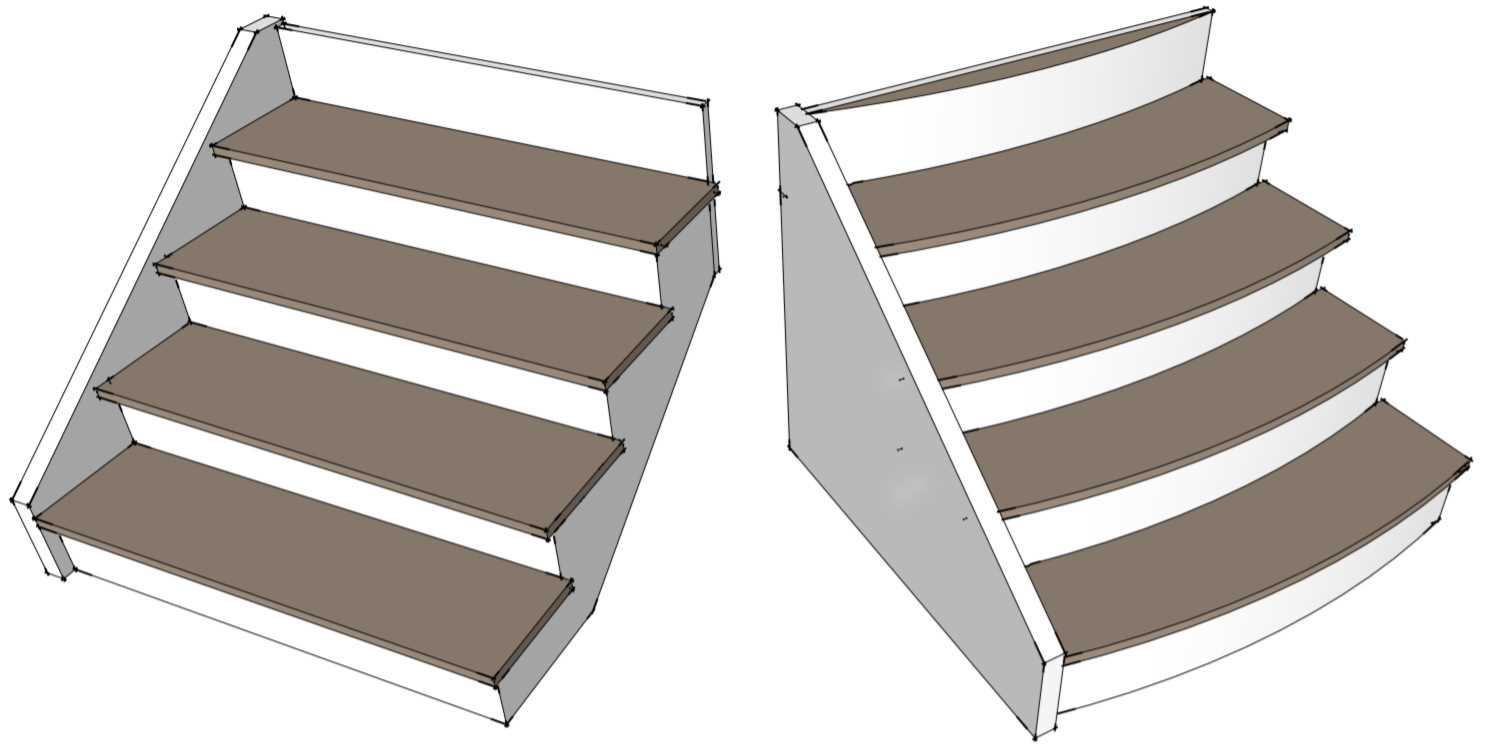 terminology stair parts diagram