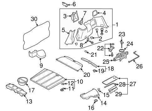 subaru forester body parts diagram