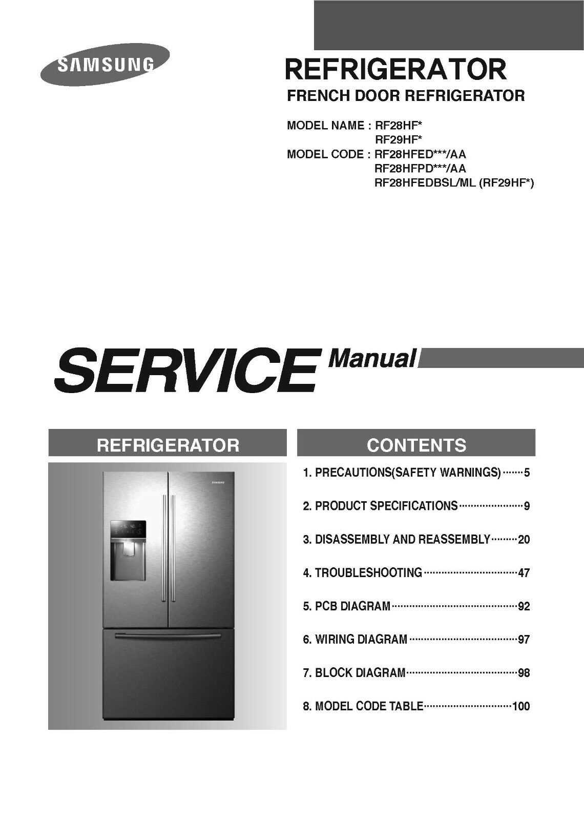 samsung rfg297hdrs parts diagram