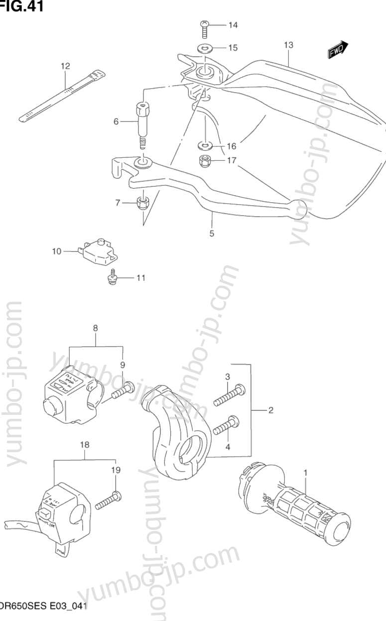 suzuki dr650 parts diagram