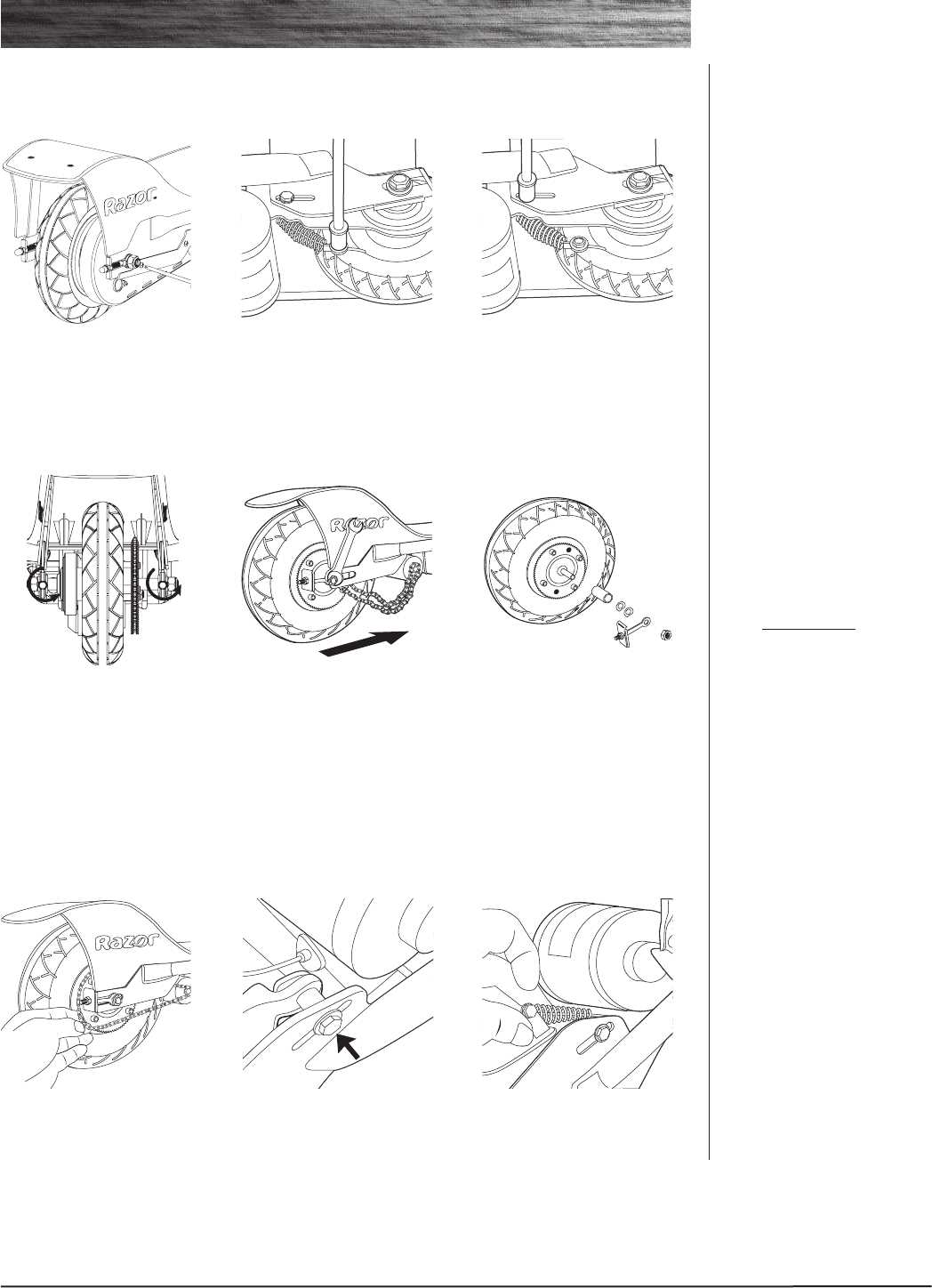 razor e200 parts diagram