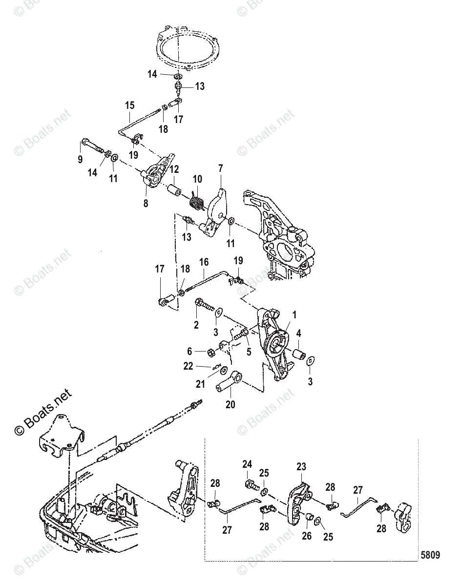 throttle parts diagram