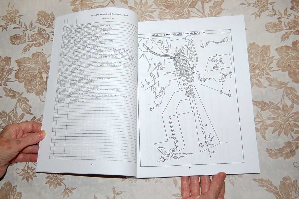 singer 6212c parts diagram