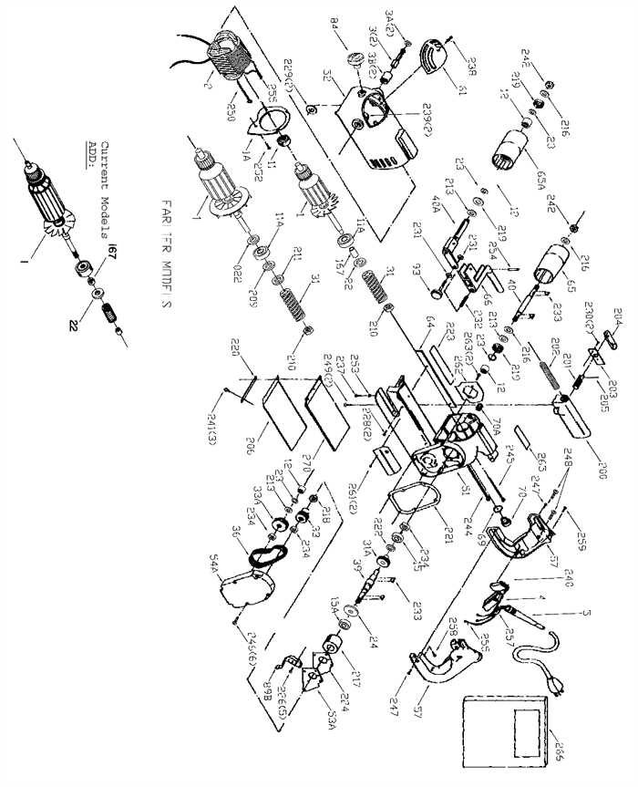 porter cable belt sander parts diagram