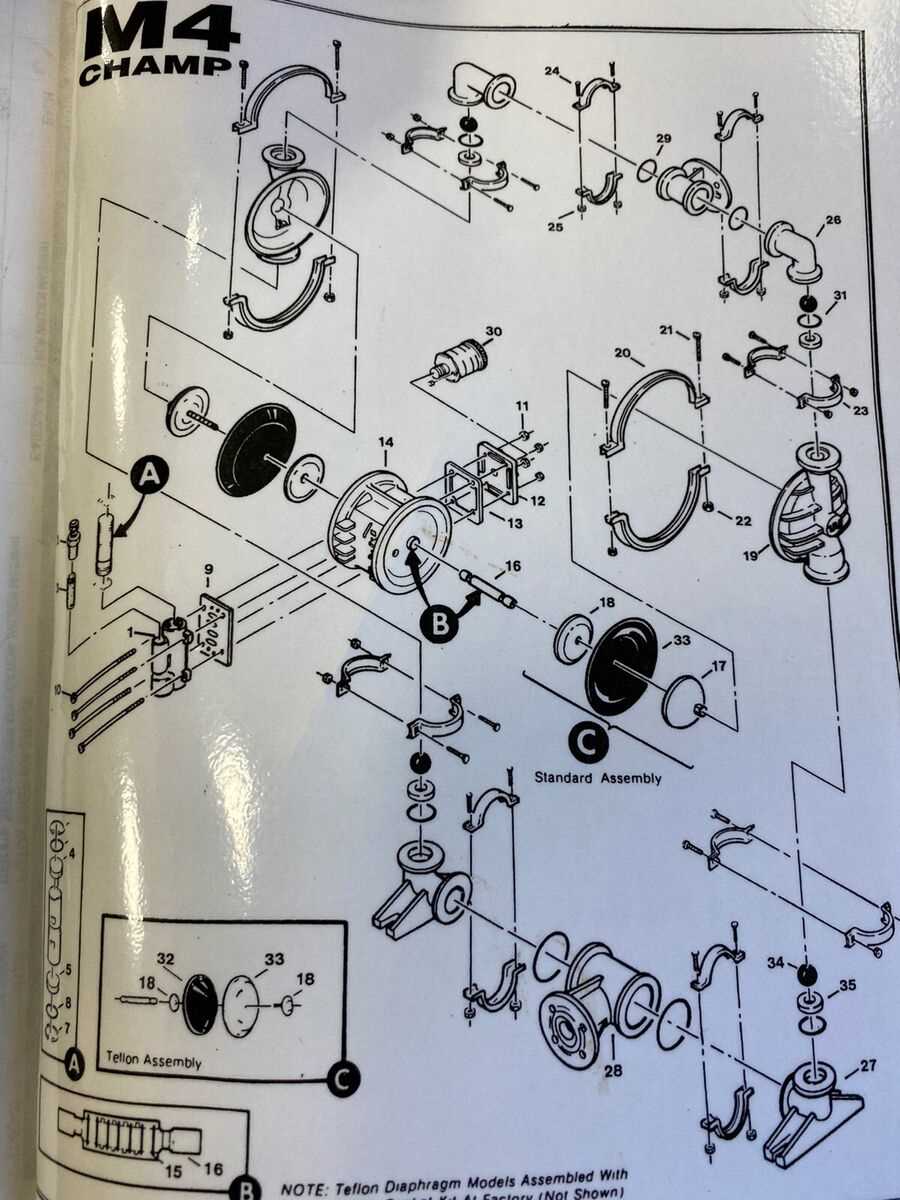 wilden pump m8 parts diagram