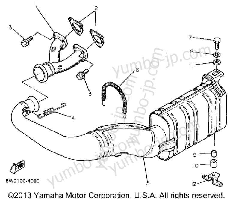 yamaha enticer parts diagram