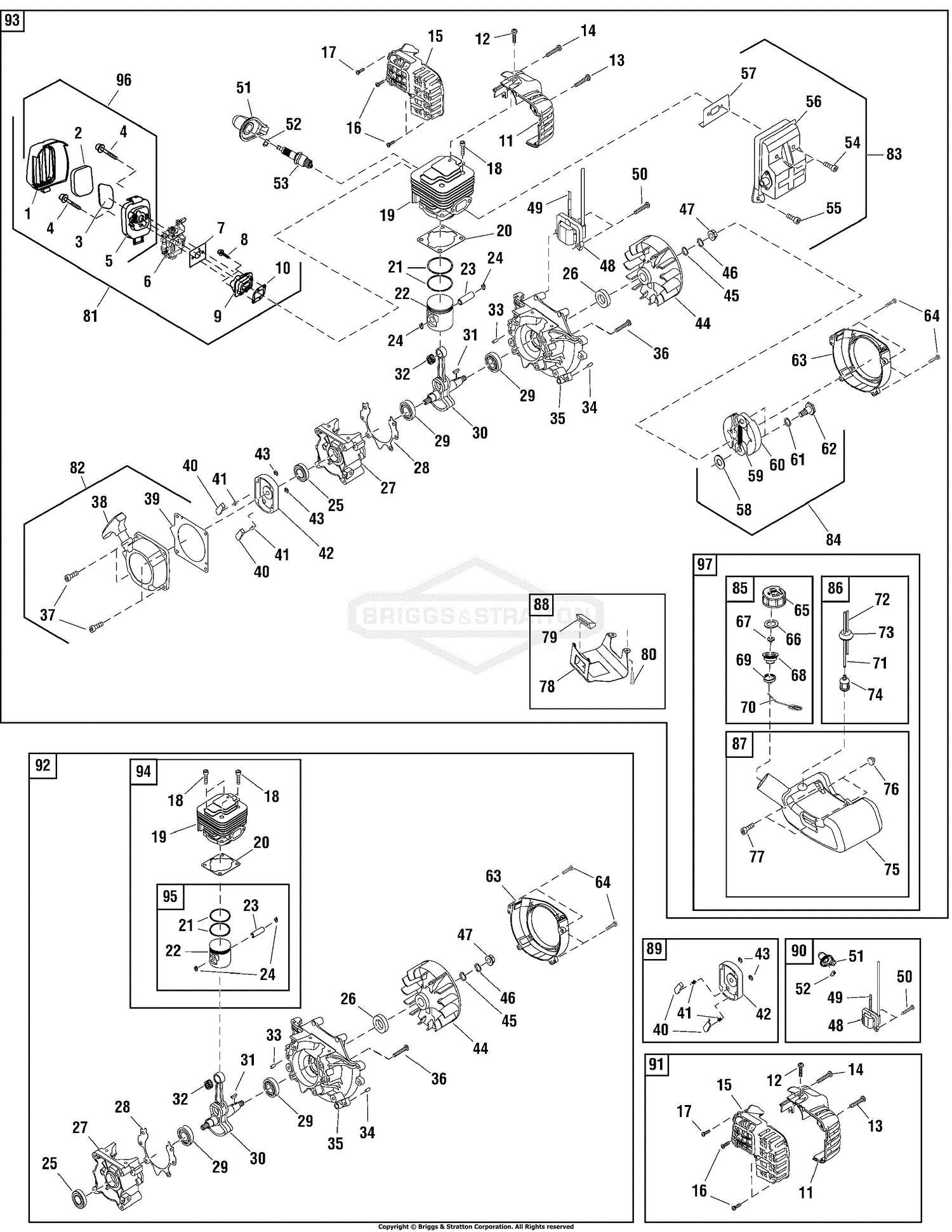 stihl fs 74 parts diagram