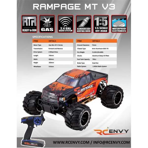 redcat rampage mt parts diagram