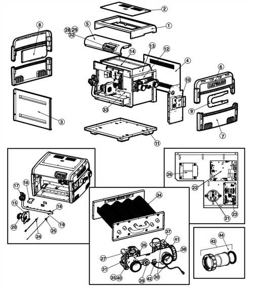 polaris water heater parts diagram