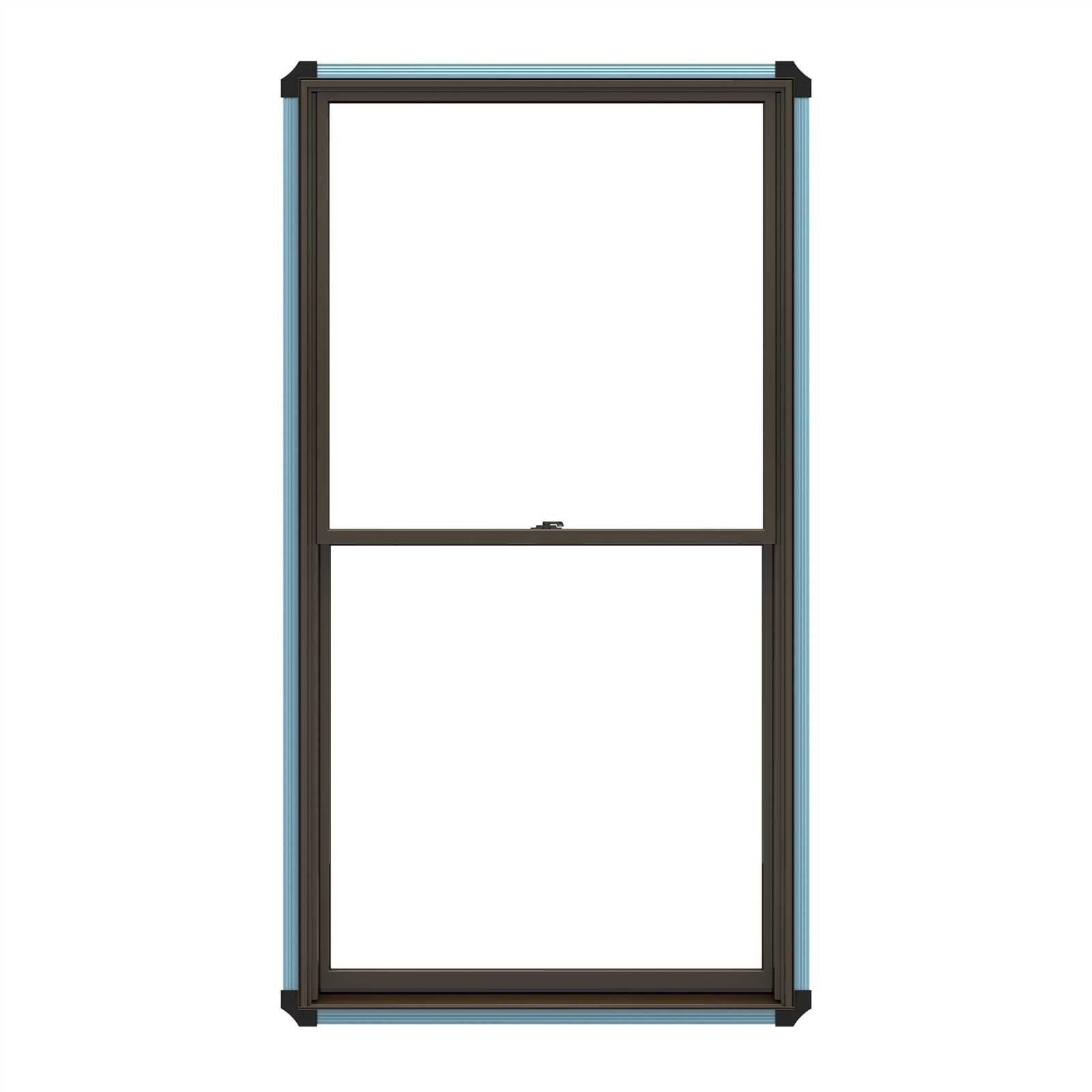 pella double hung window parts diagram