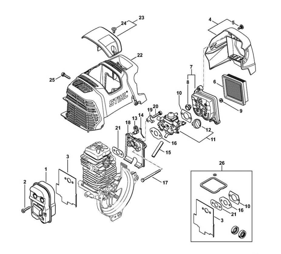 stihl ht 56 c parts diagram