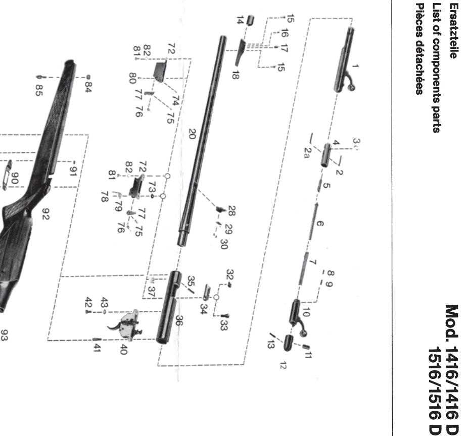 winchester 190 parts diagram