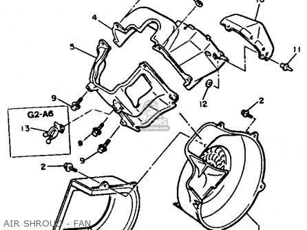 yamaha g22a parts diagram