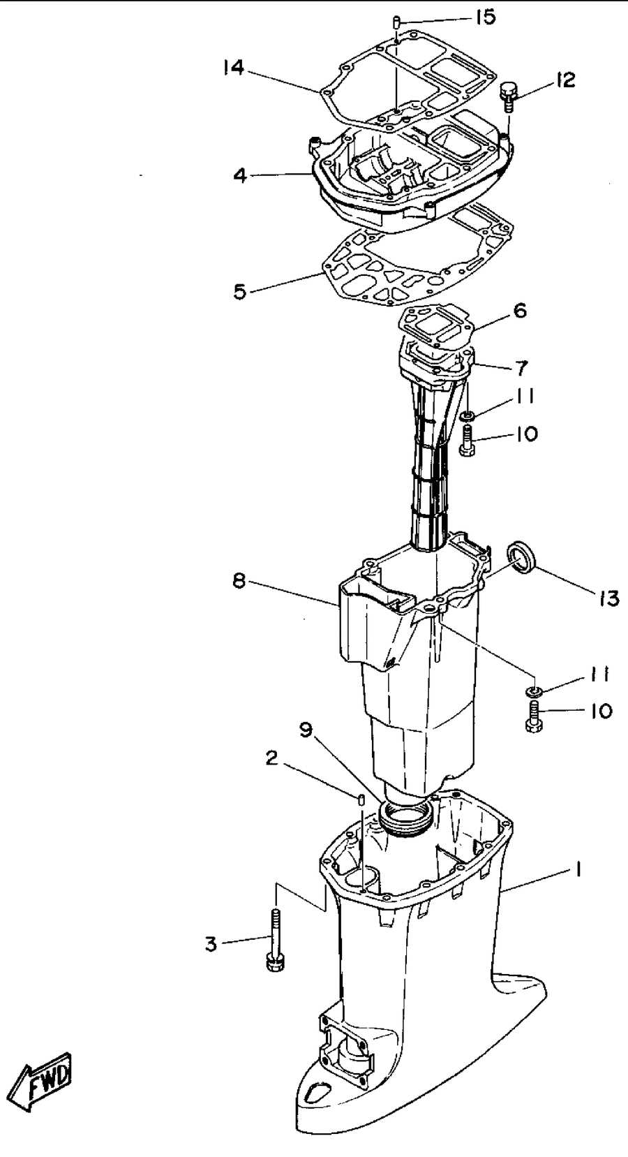 yamaha outboard parts diagrams